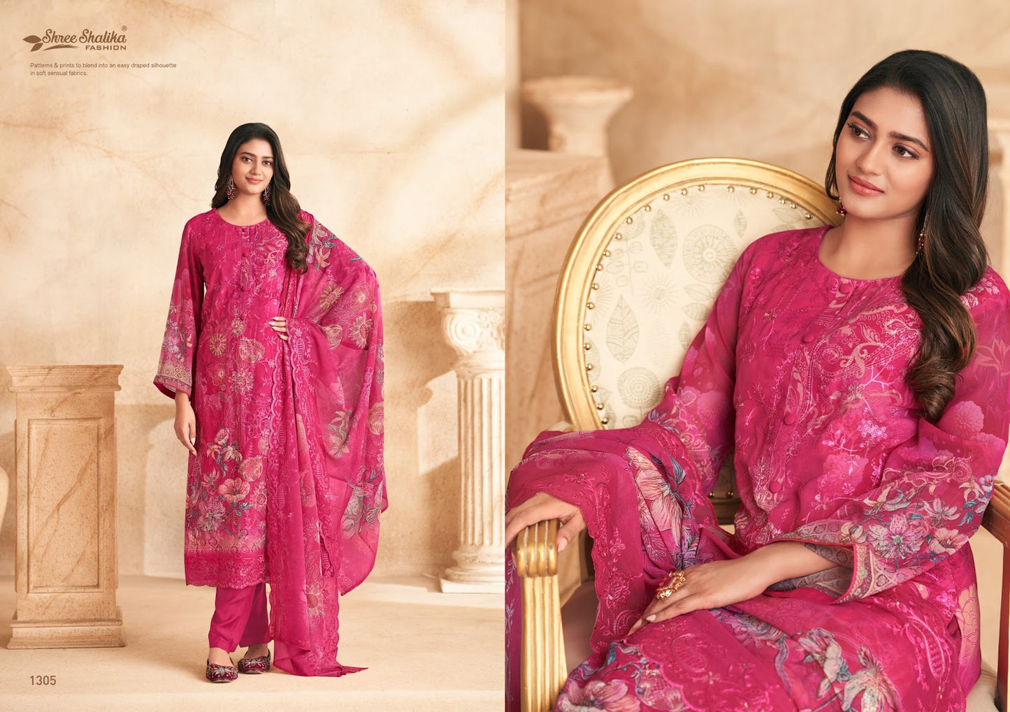 Vol 113 Shree Shalika Fashion Georgette Pant Style Suits Wholesaler India