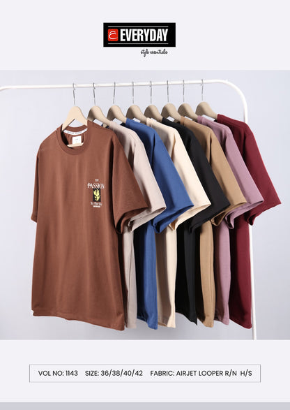 Vol 1143 Everyday Looper Unisex Tshirt Wholesaler Gujarat