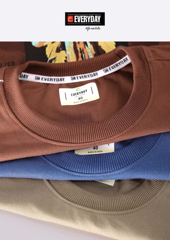 Vol 1143 Everyday Looper Unisex Tshirt Wholesaler Gujarat