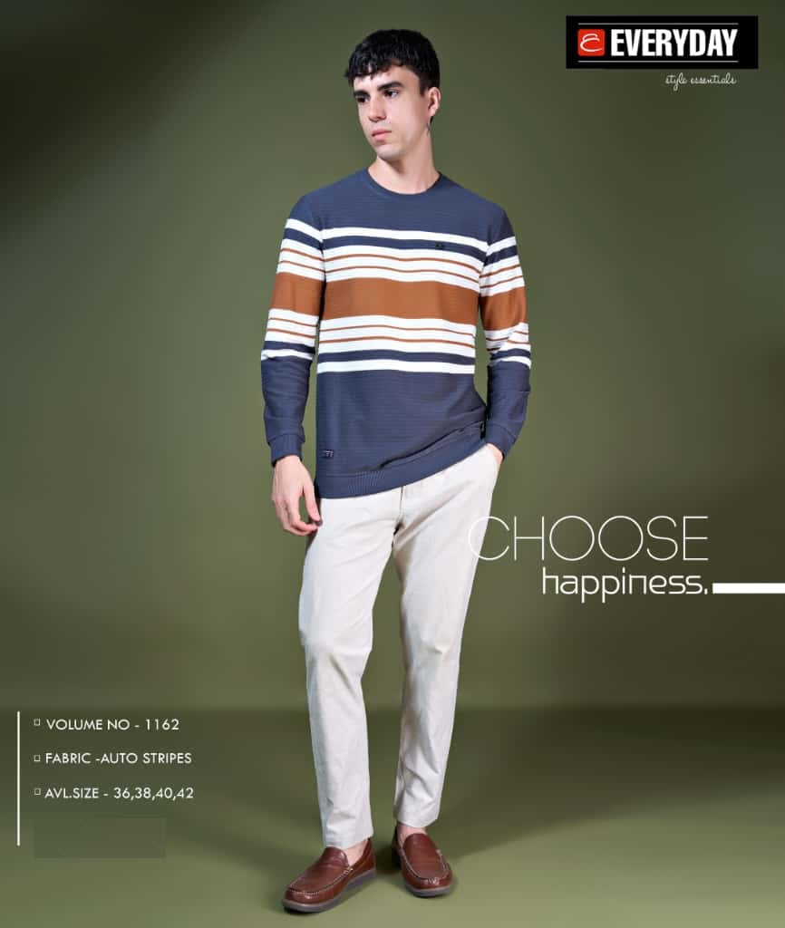 Vol 1162 Everyday Knit Mens Tshirts Manufacturer Ahmedabad