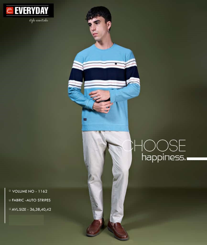 Vol 1162 Everyday Knit Mens Tshirts Manufacturer Ahmedabad
