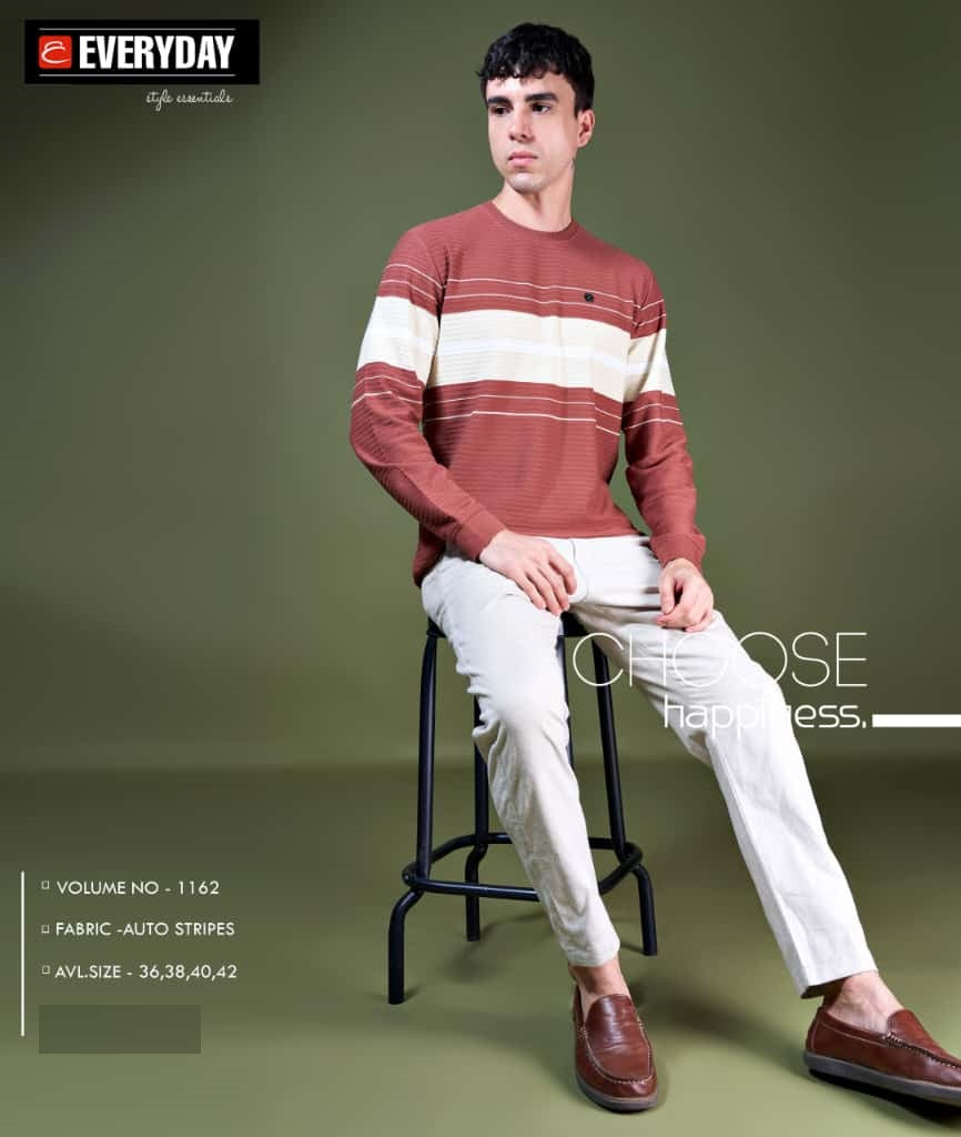 Vol 1162 Everyday Knit Mens Tshirts Manufacturer Ahmedabad