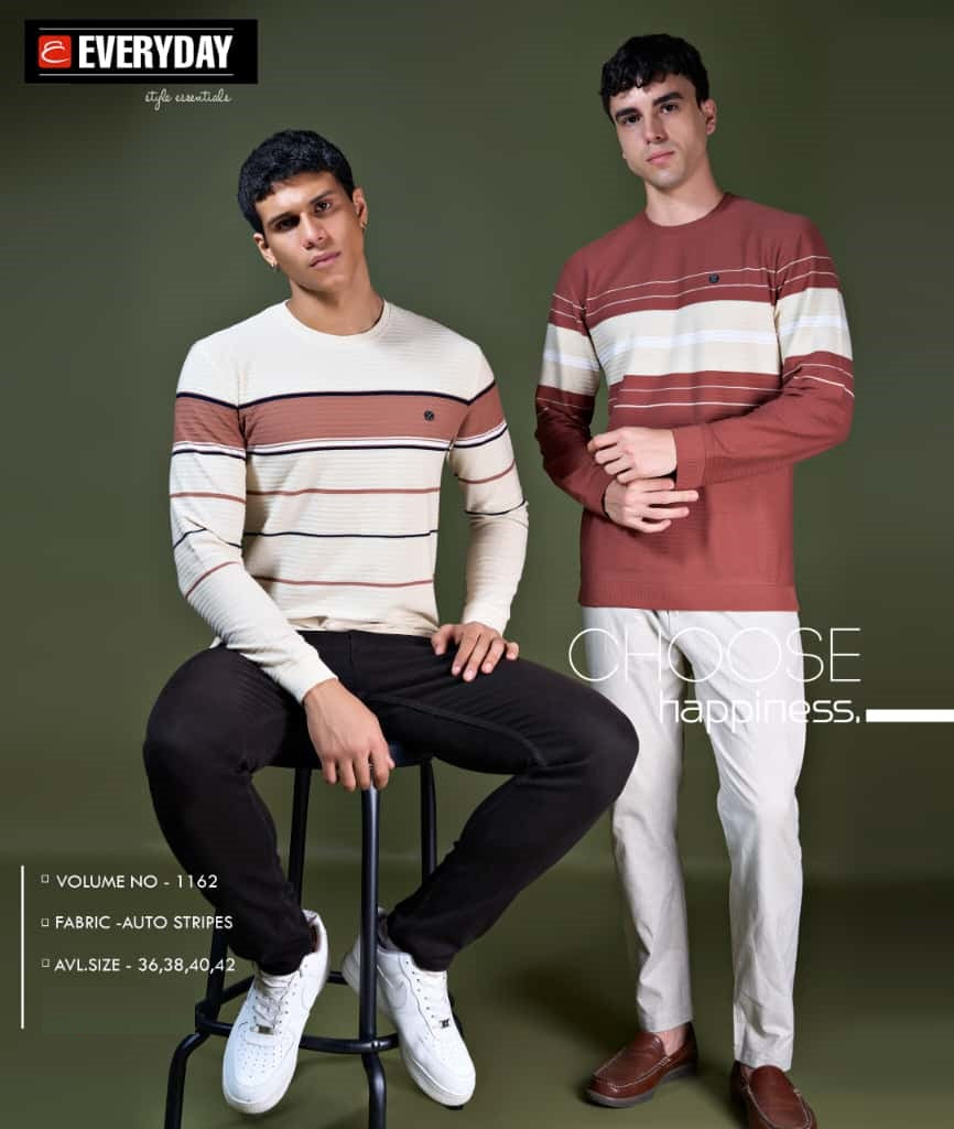 Vol 1162 Everyday Knit Mens Tshirts Manufacturer Ahmedabad