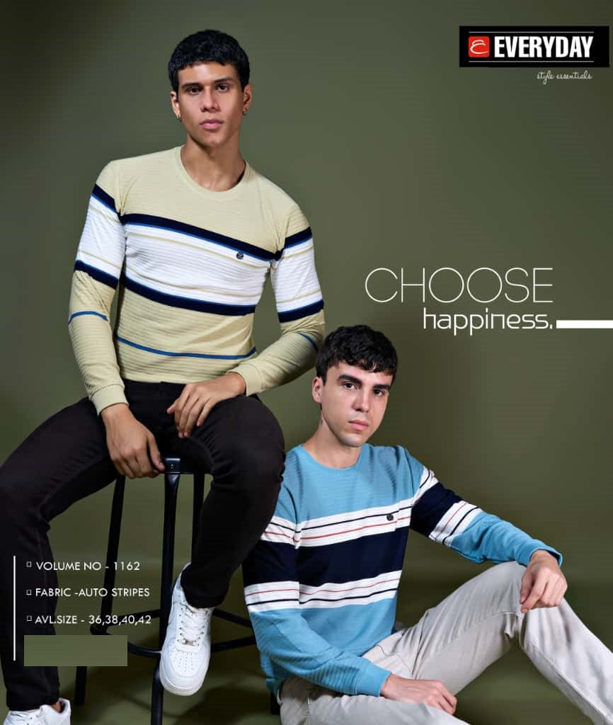 Vol 1162 Everyday Knit Mens Tshirts Manufacturer Ahmedabad