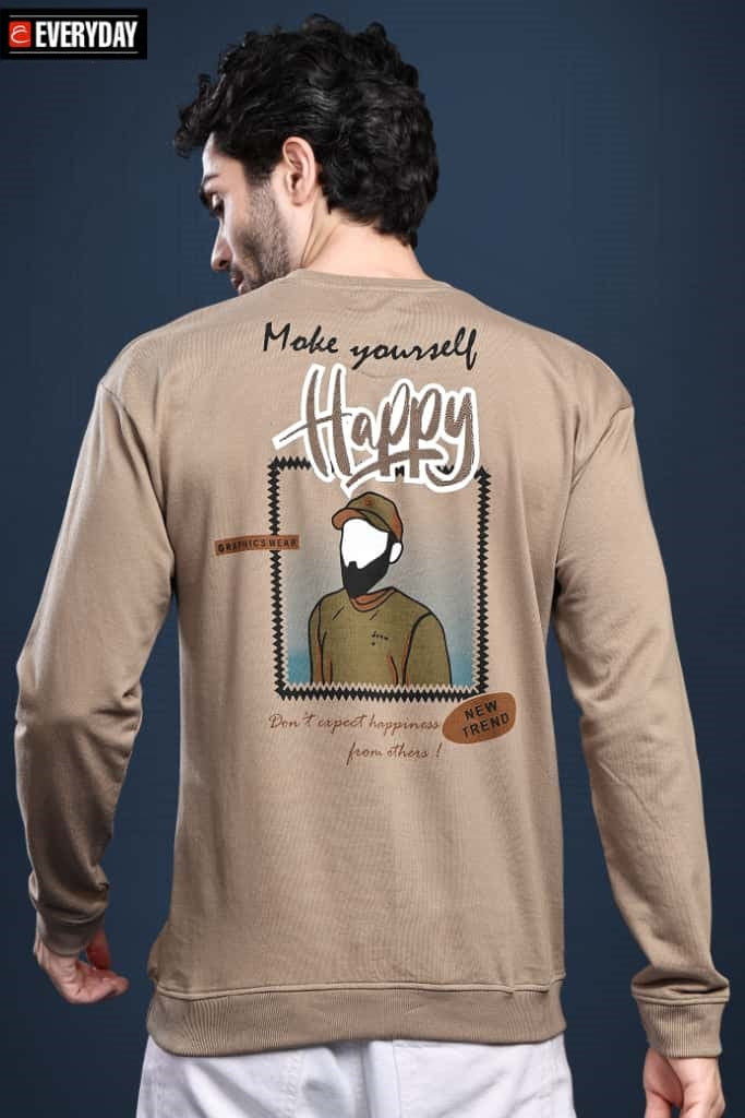 Vol 1166 Full Sleeves Everyday Cotton Looper Mens Tshirts Wholesale Price