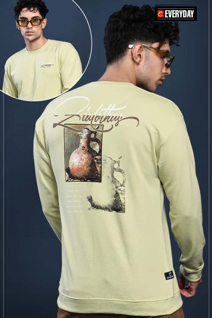 Vol 1166 Full Sleeves Everyday Cotton Looper Mens Tshirts Wholesale Price