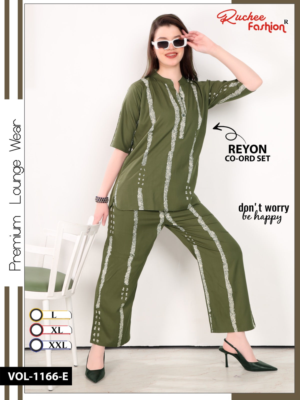 Vol 1166 Ruchee Fashion Rayon Co Ord Set Wholesale Rate