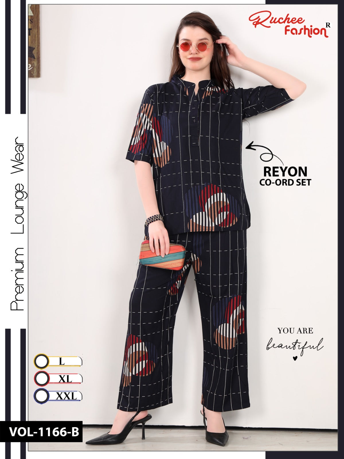 Vol 1166 Ruchee Fashion Rayon Co Ord Set Wholesale Rate