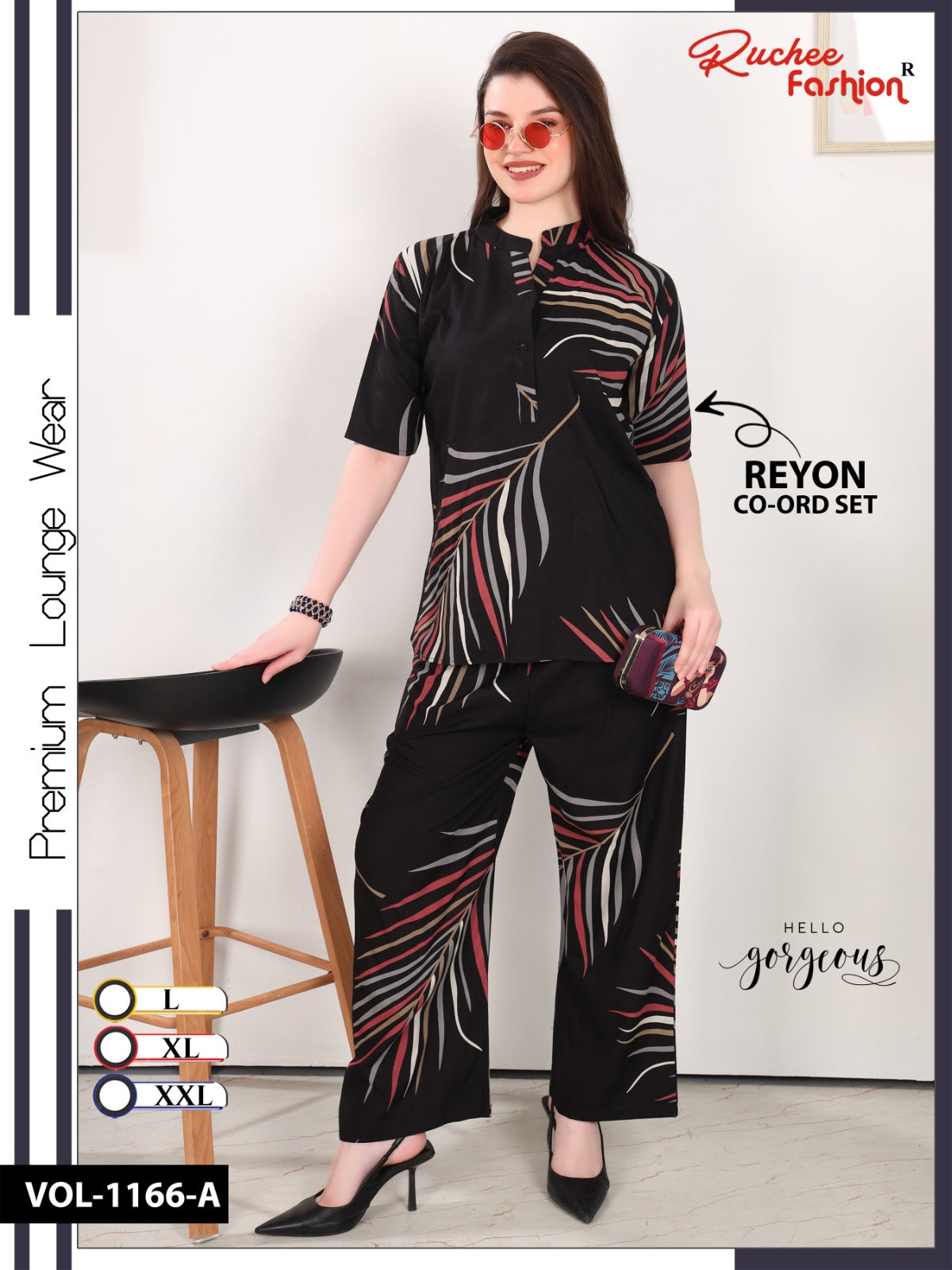 Vol 1166 Ruchee Fashion Rayon Co Ord Set Wholesale Rate