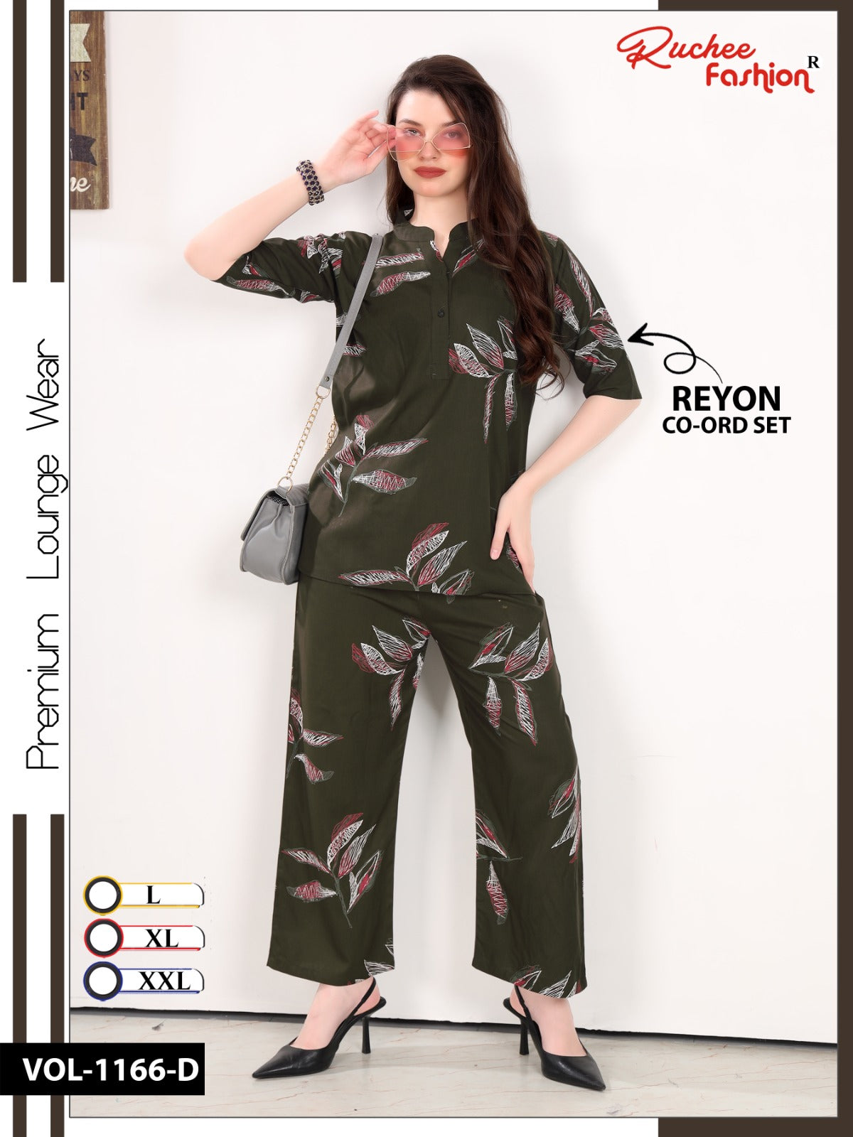 Vol 1166 Ruchee Fashion Rayon Co Ord Set Wholesale Rate
