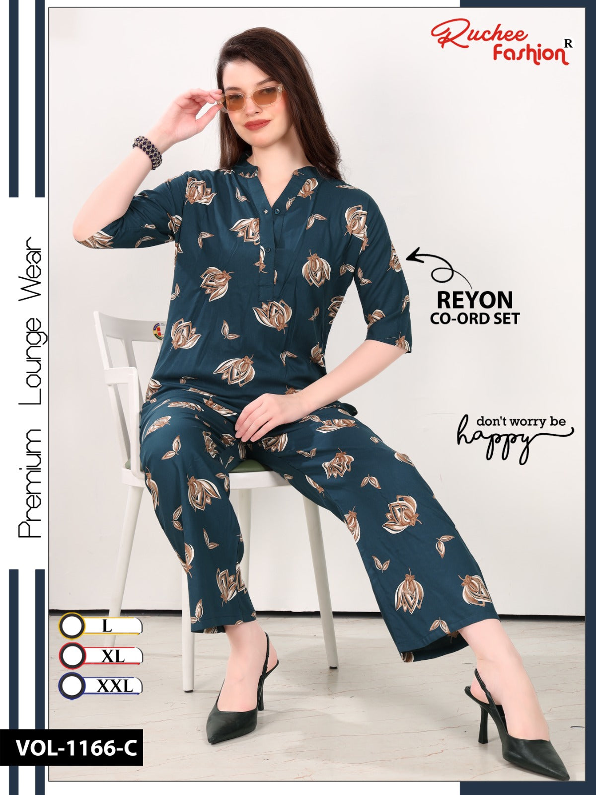 Vol 1166 Ruchee Fashion Rayon Co Ord Set Wholesale Rate