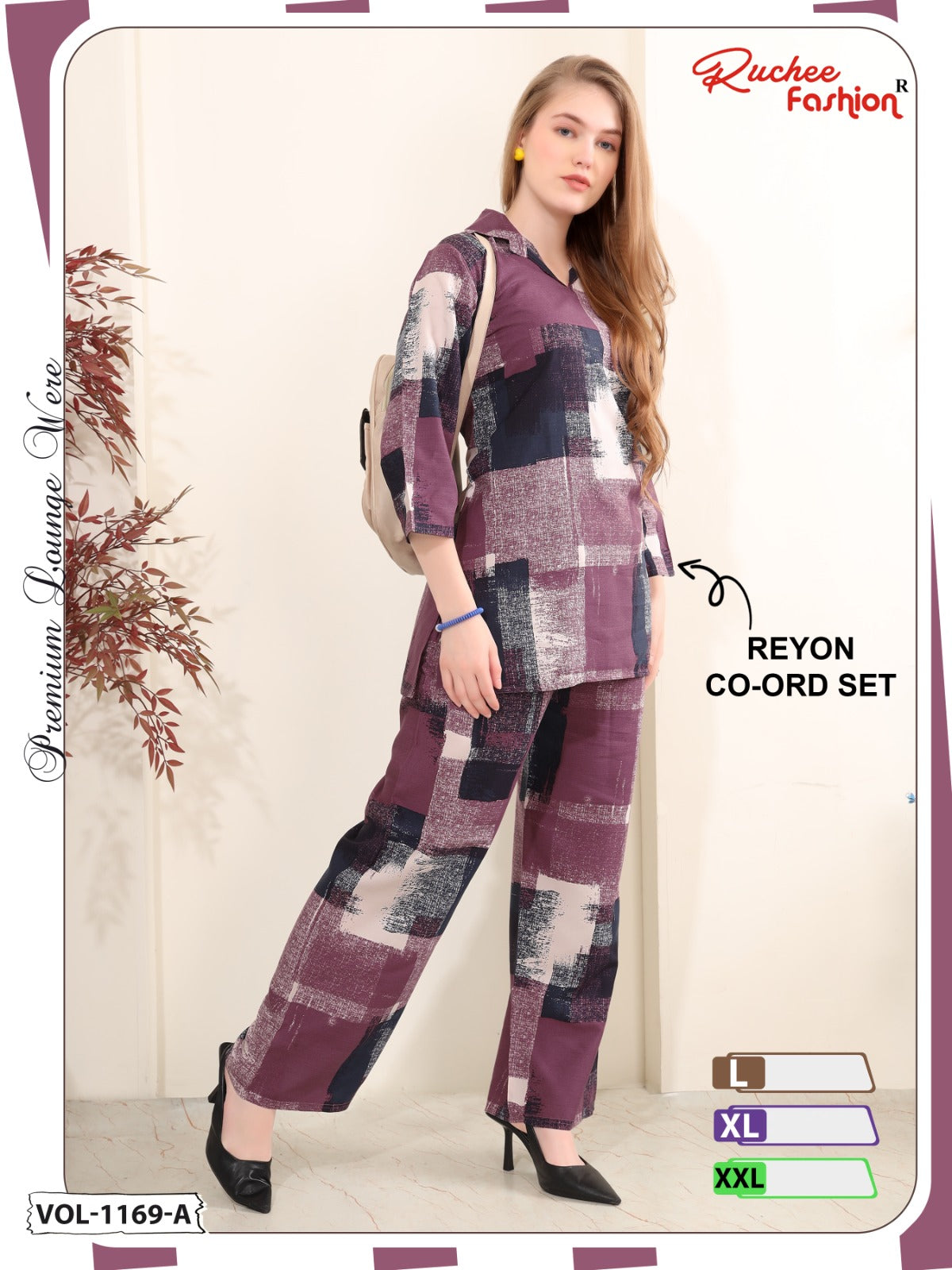 Vol 1169 Ruchee Fashion Rayon Co Ord Set Exporter