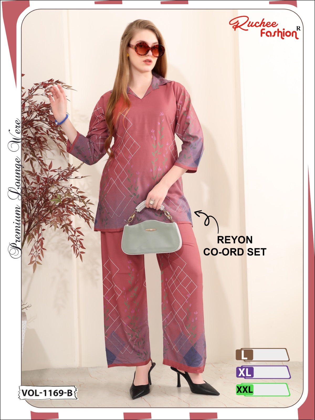 Vol 1169 Ruchee Fashion Rayon Co Ord Set Exporter