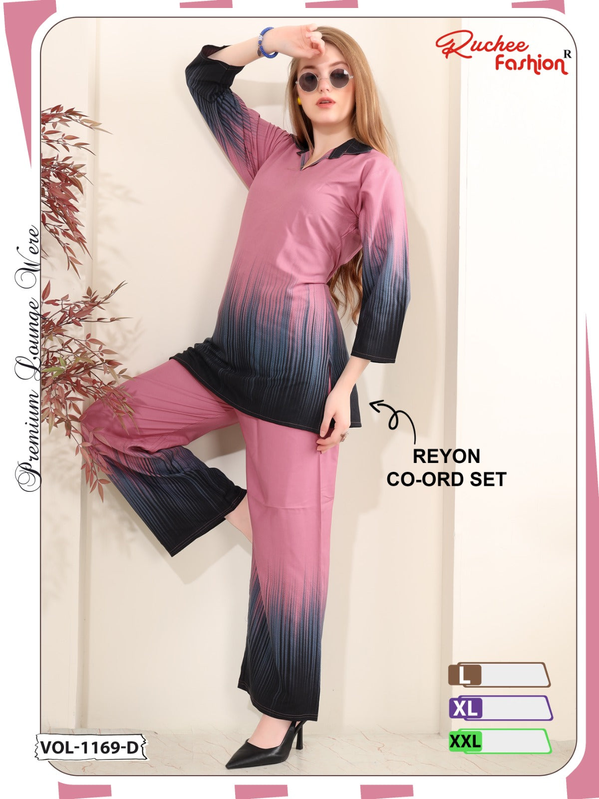 Vol 1169 Ruchee Fashion Rayon Co Ord Set Exporter
