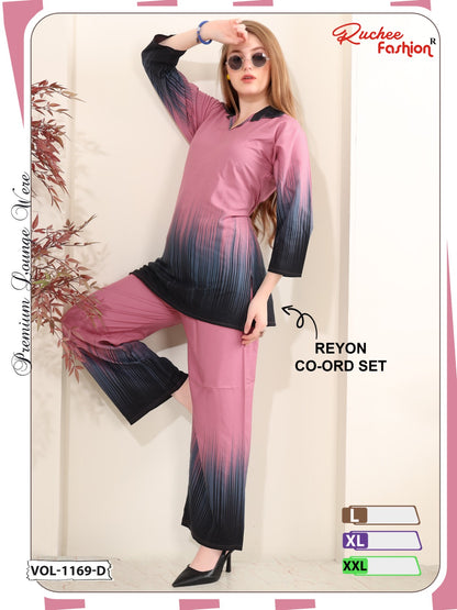 Vol 1169 Ruchee Fashion Rayon Co Ord Set Exporter