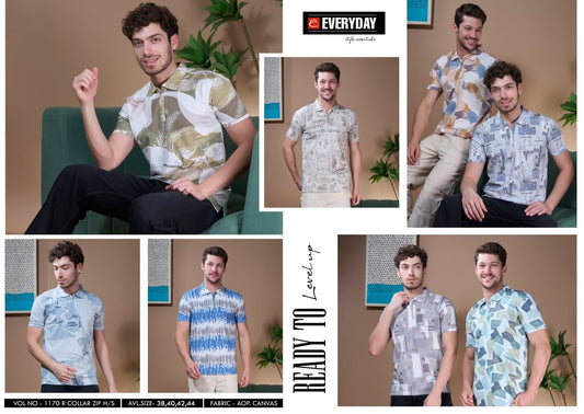 Vol 1170 Everyday Canvas Mens Tshirts Manufacturer