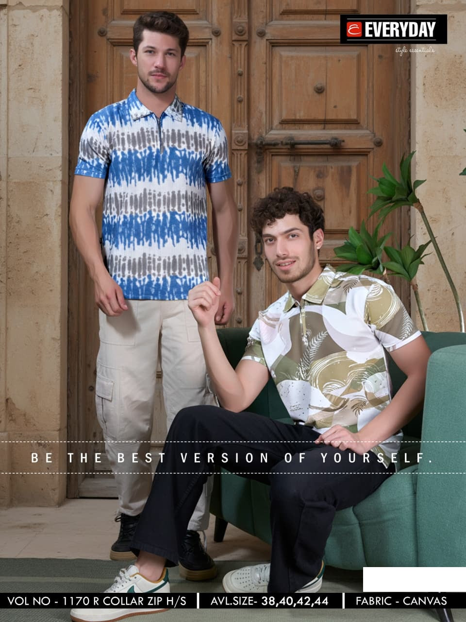 Vol 1170 Everyday Canvas Mens Tshirts Manufacturer