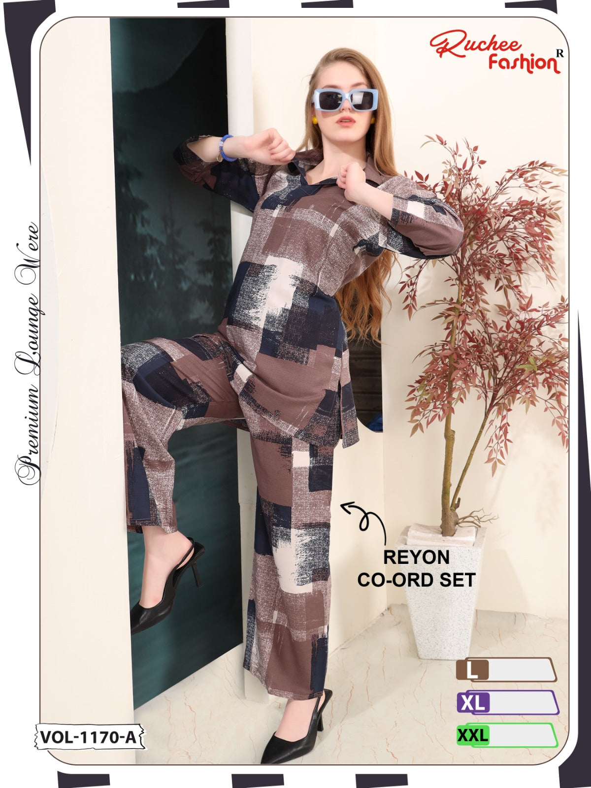 Vol 1170 Ruchee Fashion Rayon Co Ord Set Supplier