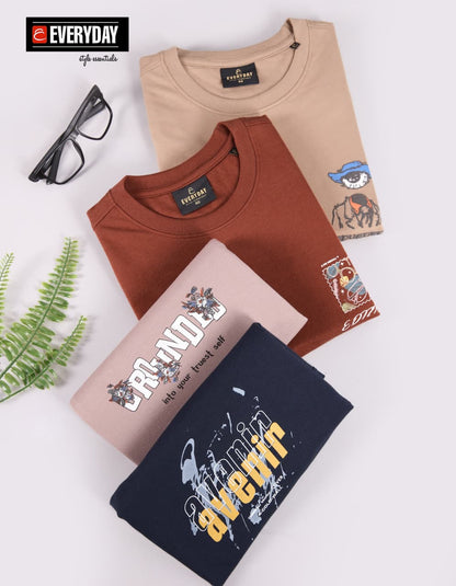 Vol 1171 Everyday Cotton Looper Mens Tshirts Manufacturer Gujarat