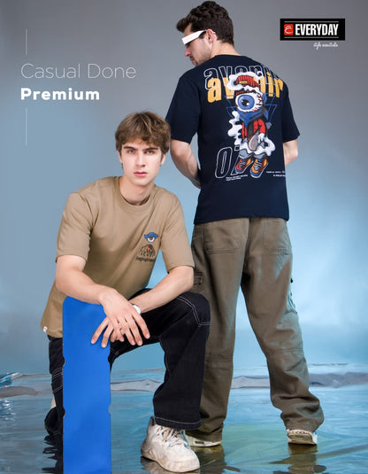 Vol 1171 Everyday Cotton Looper Mens Tshirts Manufacturer Gujarat