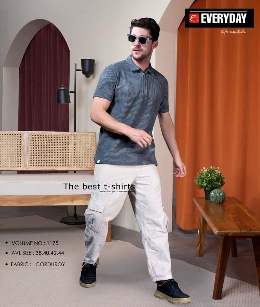 Vol 1175 Everyday Mens Tshirts Exporter Gujarat