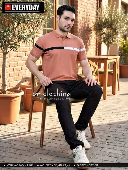 Vol 1181 Everyday Dry Fit Mens Tshirts Exporter India