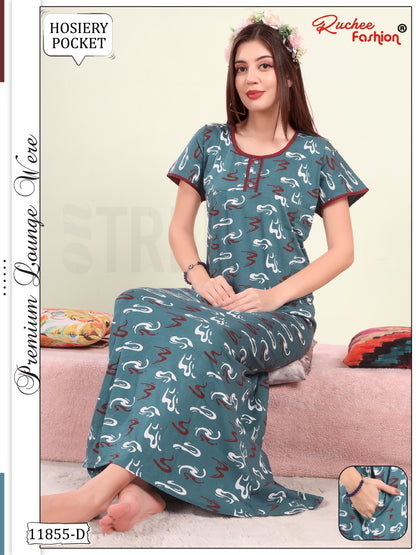 Vol 11855 Ruchee Fashion Hosiery Night Gowns Exporter