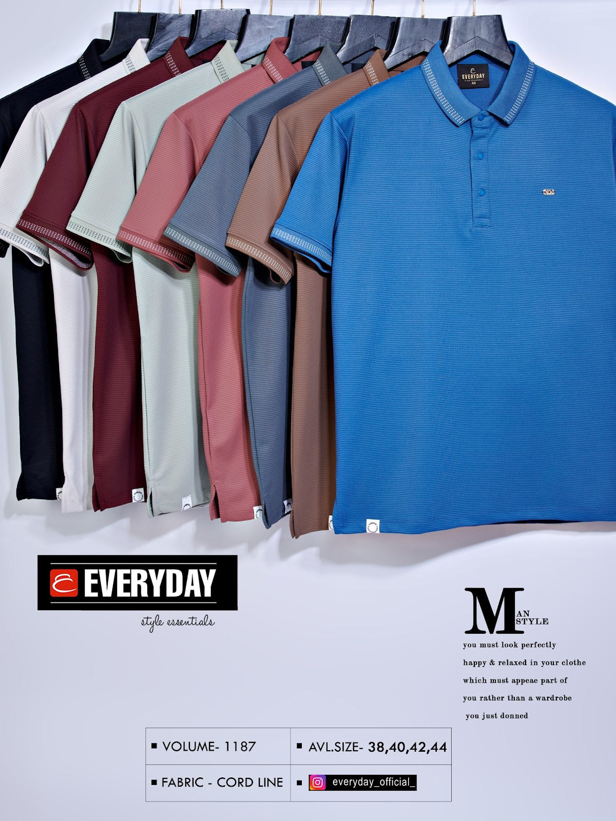 Vol 1187 Everyday Knit Mens Tshirts Wholesaler