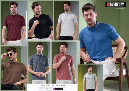 Vol 1187 Everyday Knit Mens Tshirts Wholesaler