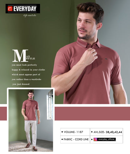 Vol 1187 Everyday Knit Mens Tshirts Wholesaler