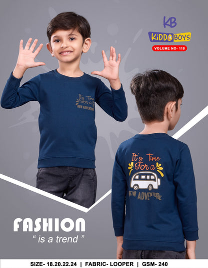 Vol 118 Kiddo Looper Boys Tshirt Wholesale Price