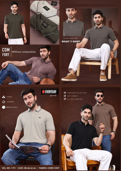Vol 1191 Everyday Knit Mens Tshirts Supplier