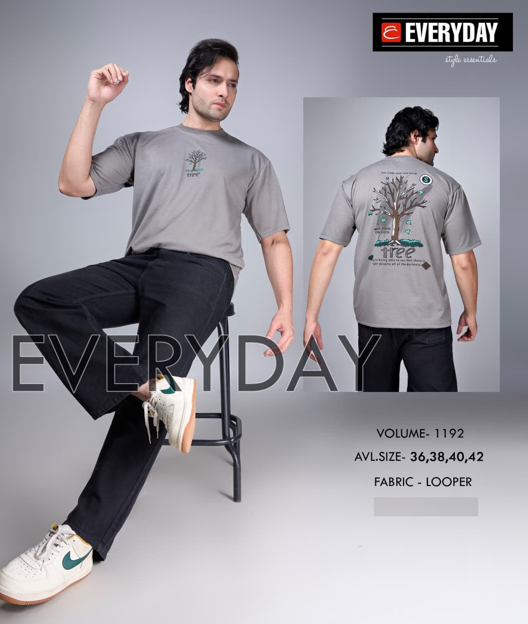 Vol 1192 Everyday Looper Mens Tshirts Exporter