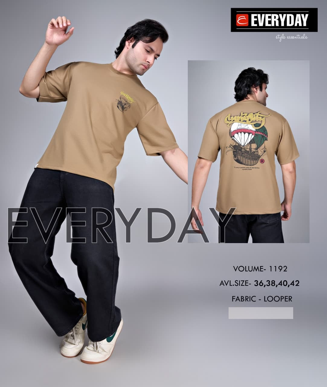 Vol 1192 Everyday Looper Mens Tshirts Exporter