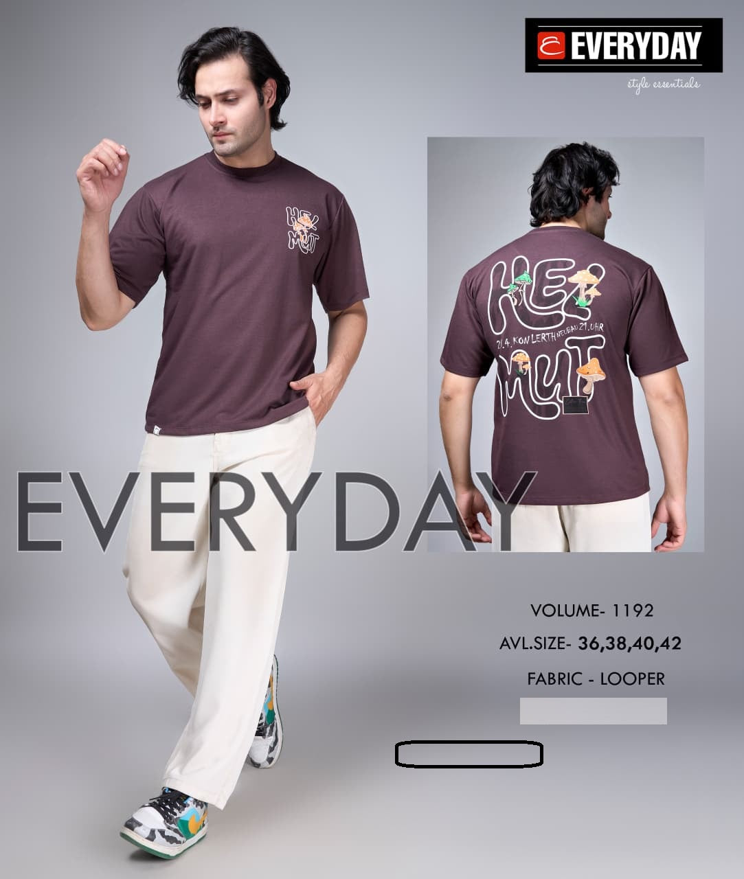 Vol 1192 Everyday Looper Mens Tshirts Exporter