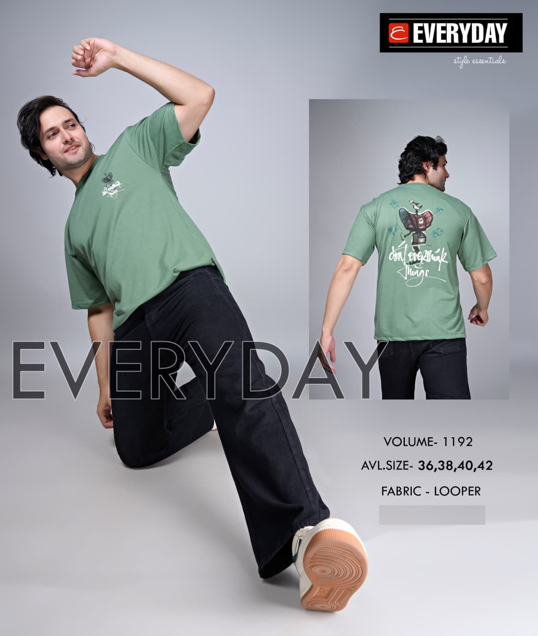 Vol 1192 Everyday Looper Mens Tshirts Exporter