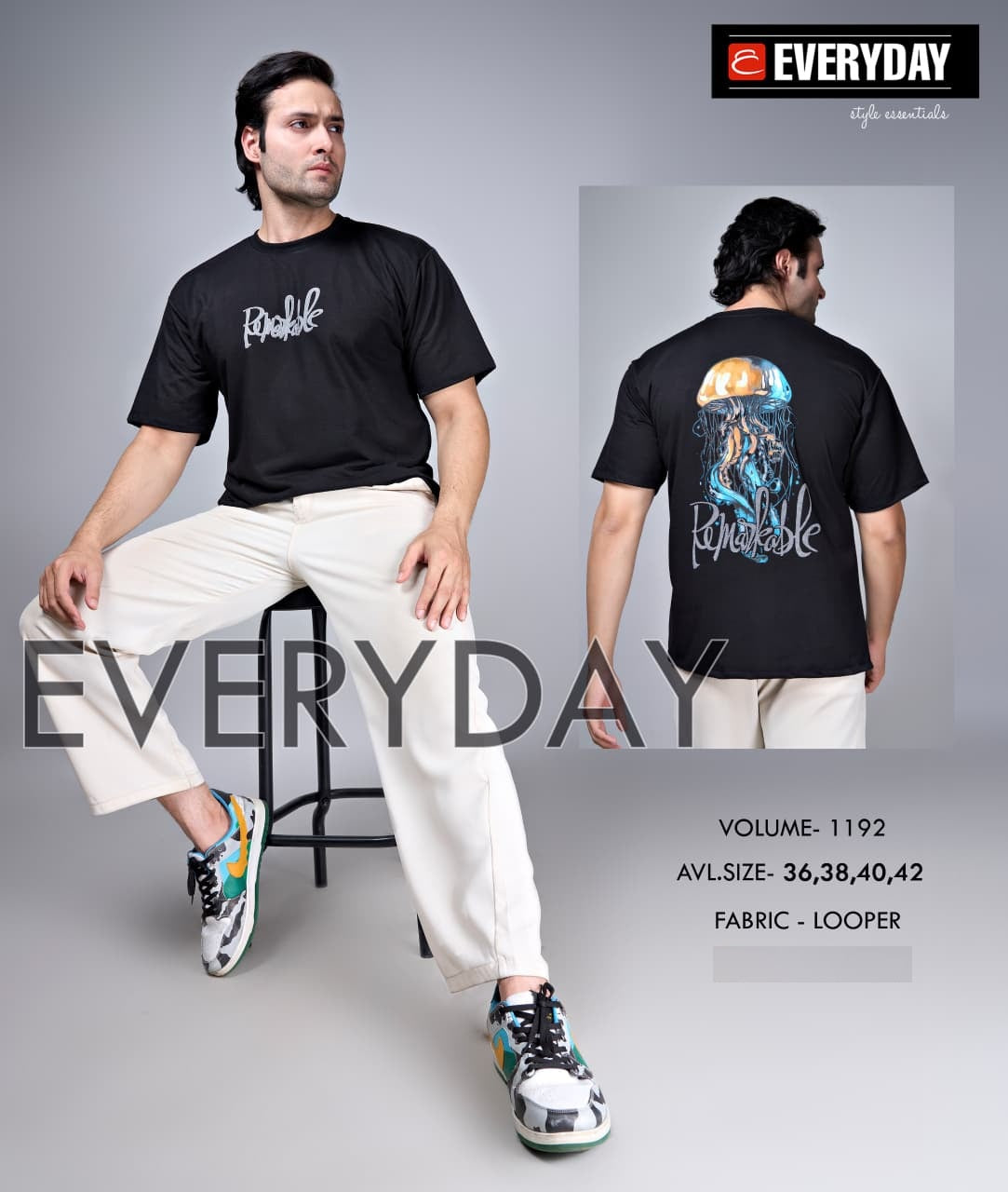 Vol 1192 Everyday Looper Mens Tshirts Exporter