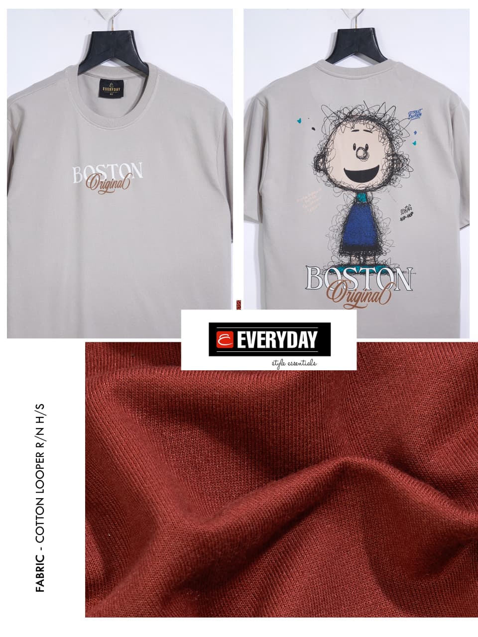 Vol 1194 Everyday Cotton Looper Mens Tshirts Manufacturer