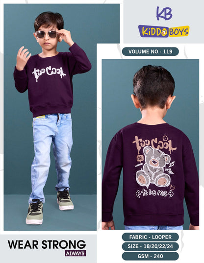 Vol 119 Kiddo Looper Boys Tshirt Wholesale