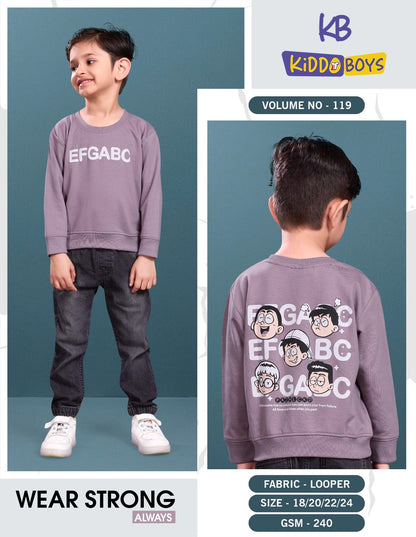 Vol 119 Kiddo Looper Boys Tshirt Wholesale