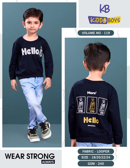 Vol 119 Kiddo Looper Boys Tshirt Wholesale