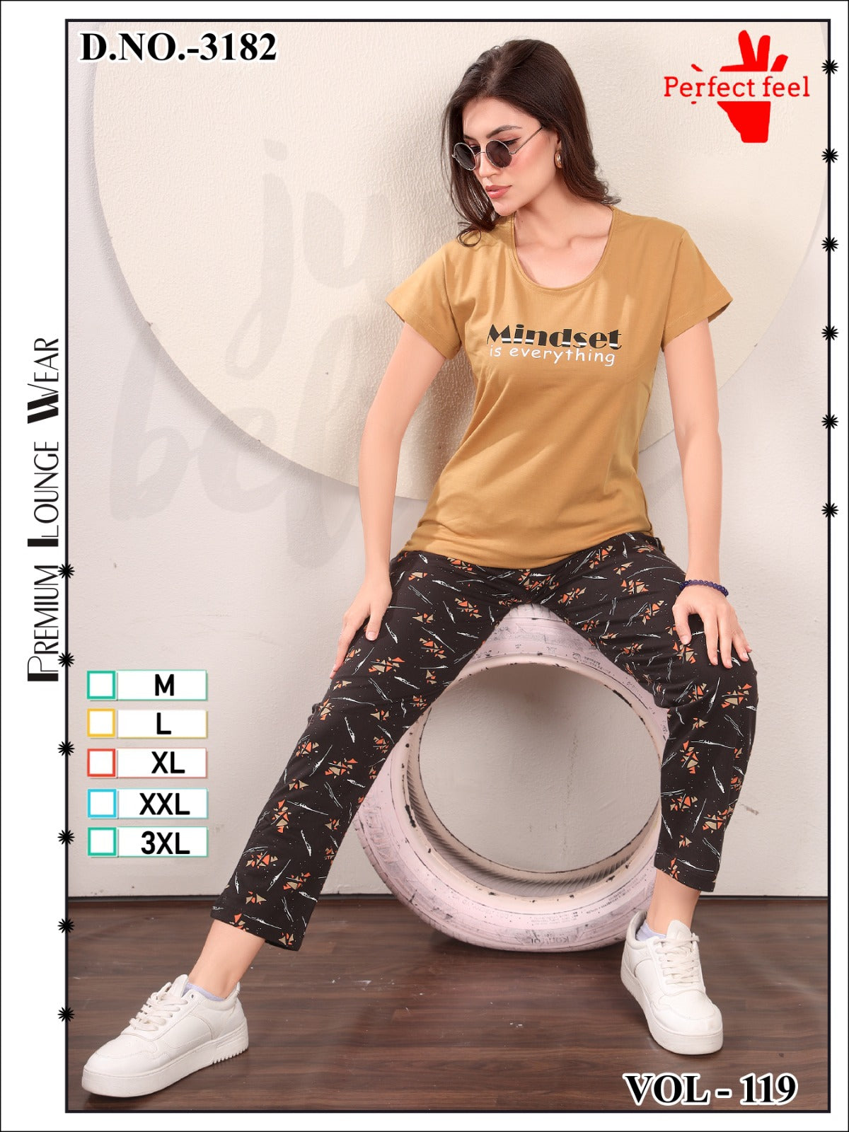 Vol 119 Perfect Feel Pyjama Night Suits Supplier Ahmedabad