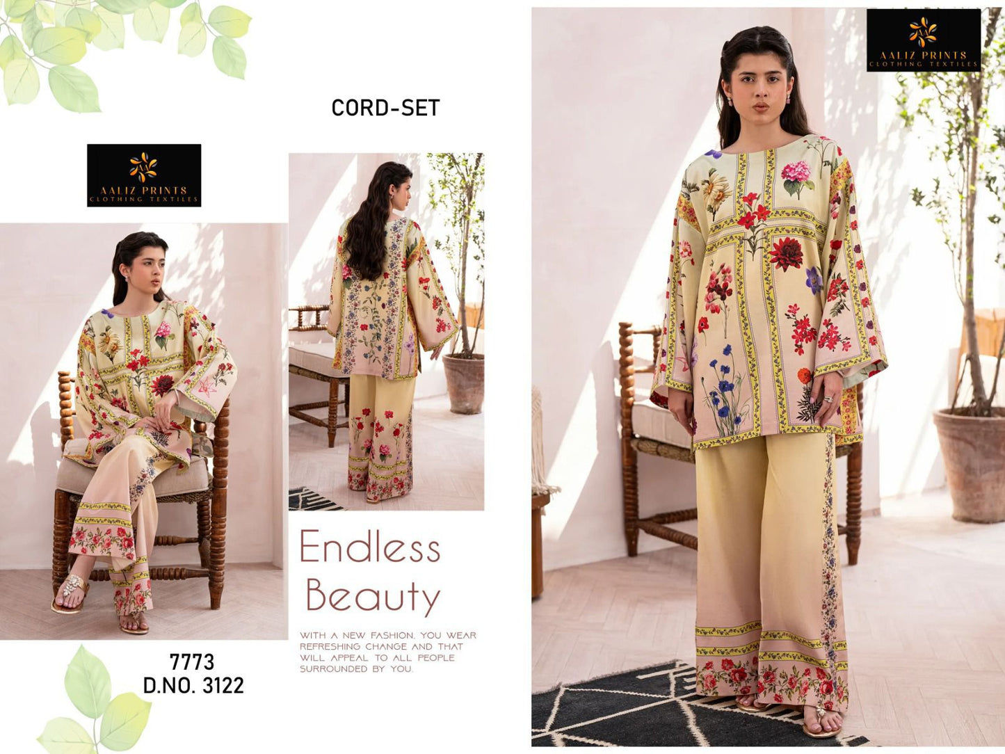 Vol 11 Karachi Aaliz Prints Lawn Co Ord Set Supplier