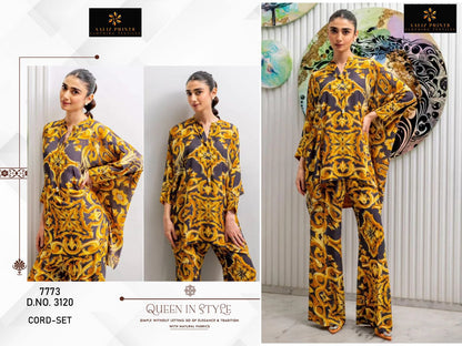 Vol 11 Karachi Aaliz Prints Lawn Co Ord Set Supplier