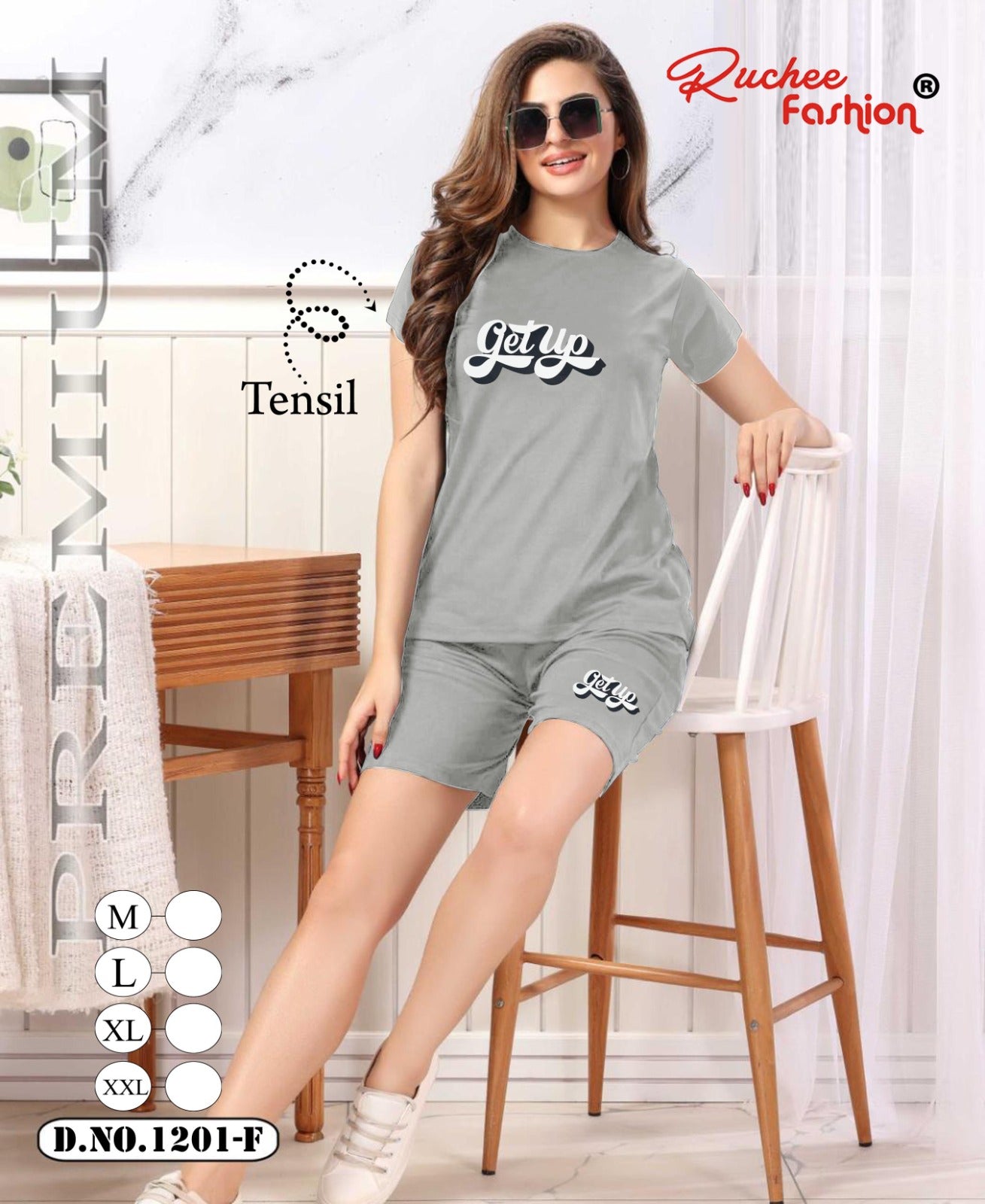 Vol 1201 Ruchee Fashion Tencil Shorts Night Suits Exporter