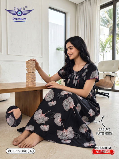 Vol 12060-12067 Alpine Grab It Gpo Night Gowns Manufacturer Gujarat