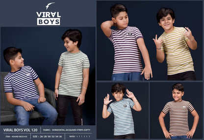 Vol 120 Viral Jacquard Boys Tshirt Supplier Ahmedabad