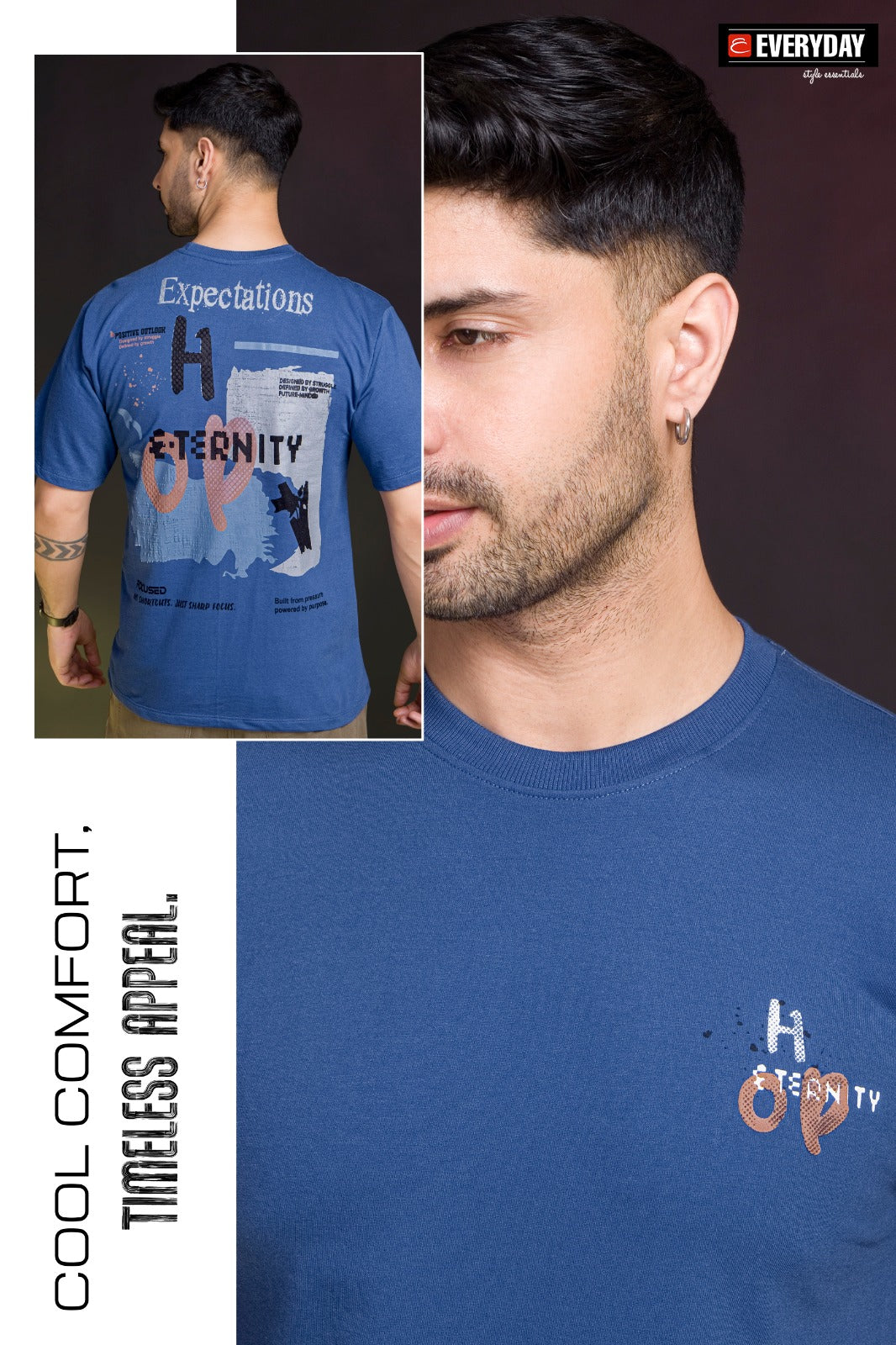 Vol 1218 Everyday Cotton Looper Mens Tshirts Wholesaler