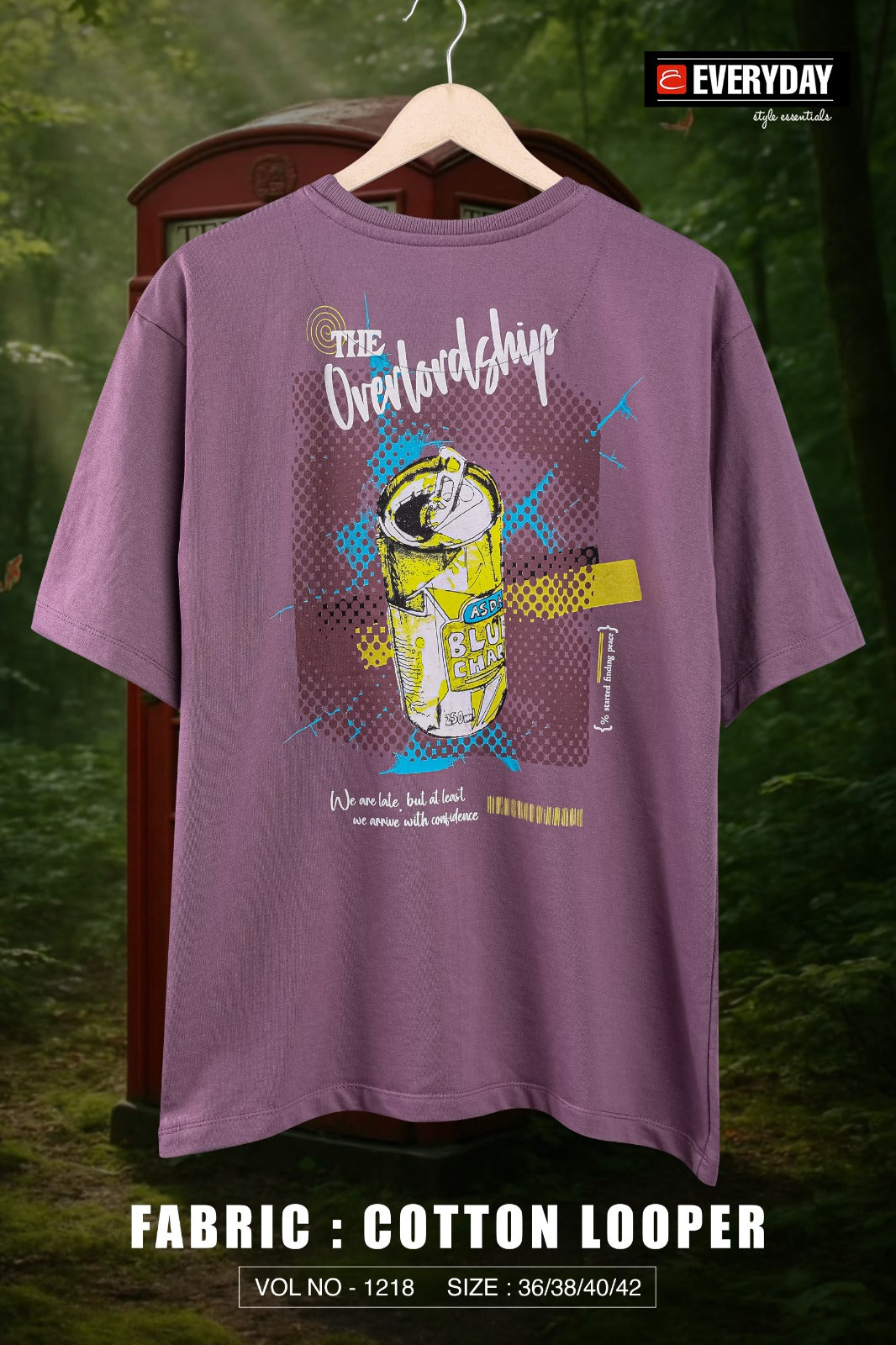 Vol 1218 Everyday Cotton Looper Mens Tshirts Wholesaler