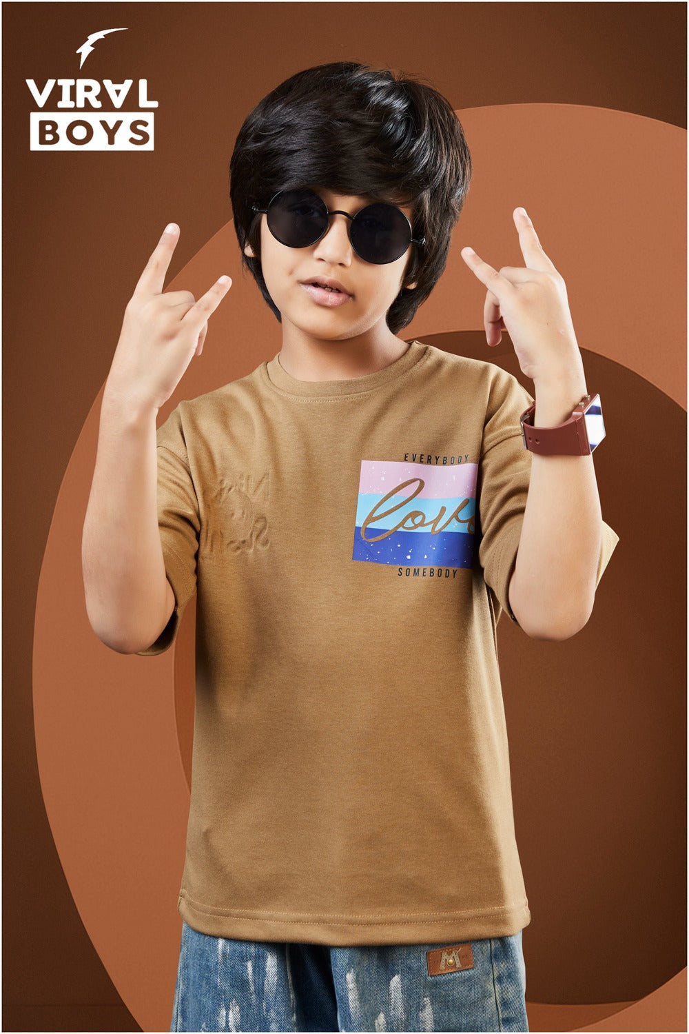 Vol 121 Viral Canvas Interlock Boys Tshirt Wholesaler Gujarat